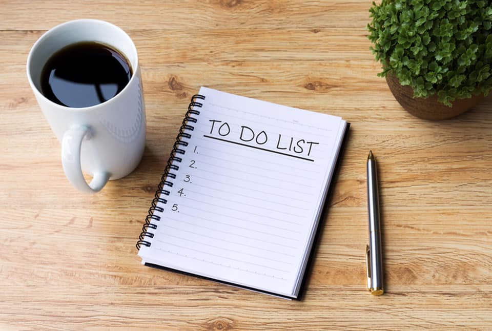 What to do in the last 10 minutes of the workday?
